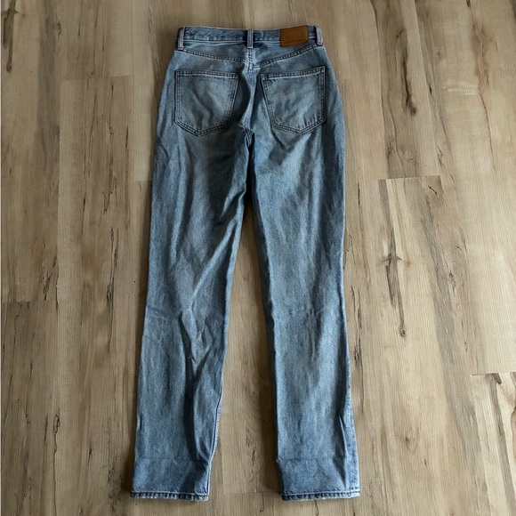 Denim Forum The BF High-Rise Loose 30L Light Blue Women's Jeans - Picture 10 of 11